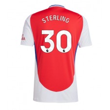 Arsenal Raheem Sterling #30 Hjemmedrakt 2024-25 Kortermet